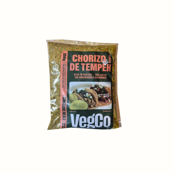 Chorizo Verde de Tempeh Vegco 350 g