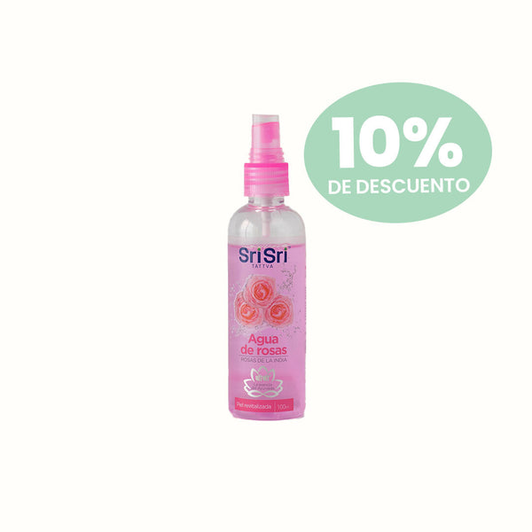 Agua de Rosas Piel Revitalizada Sri Sri Tattva 100 ml
