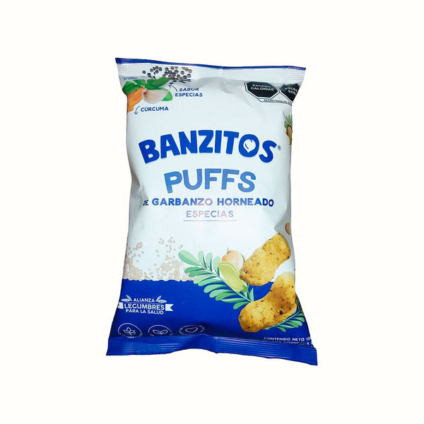 Puffs de Garbanzo Sabor Especias Banzitos 130 g
