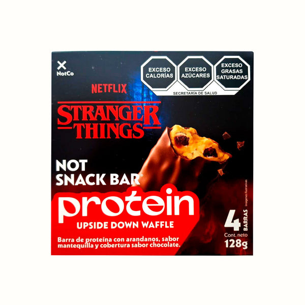 Barra de Proteína Upside Down Waffle (Arándanos con Mantequilla) NotCo 128 g