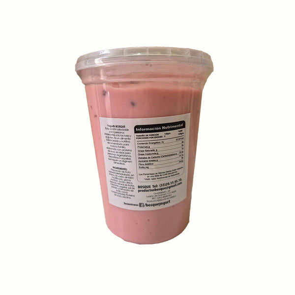 Yogurt Vegano Sabor Frutos Rojos Del Bosque 1 Lt