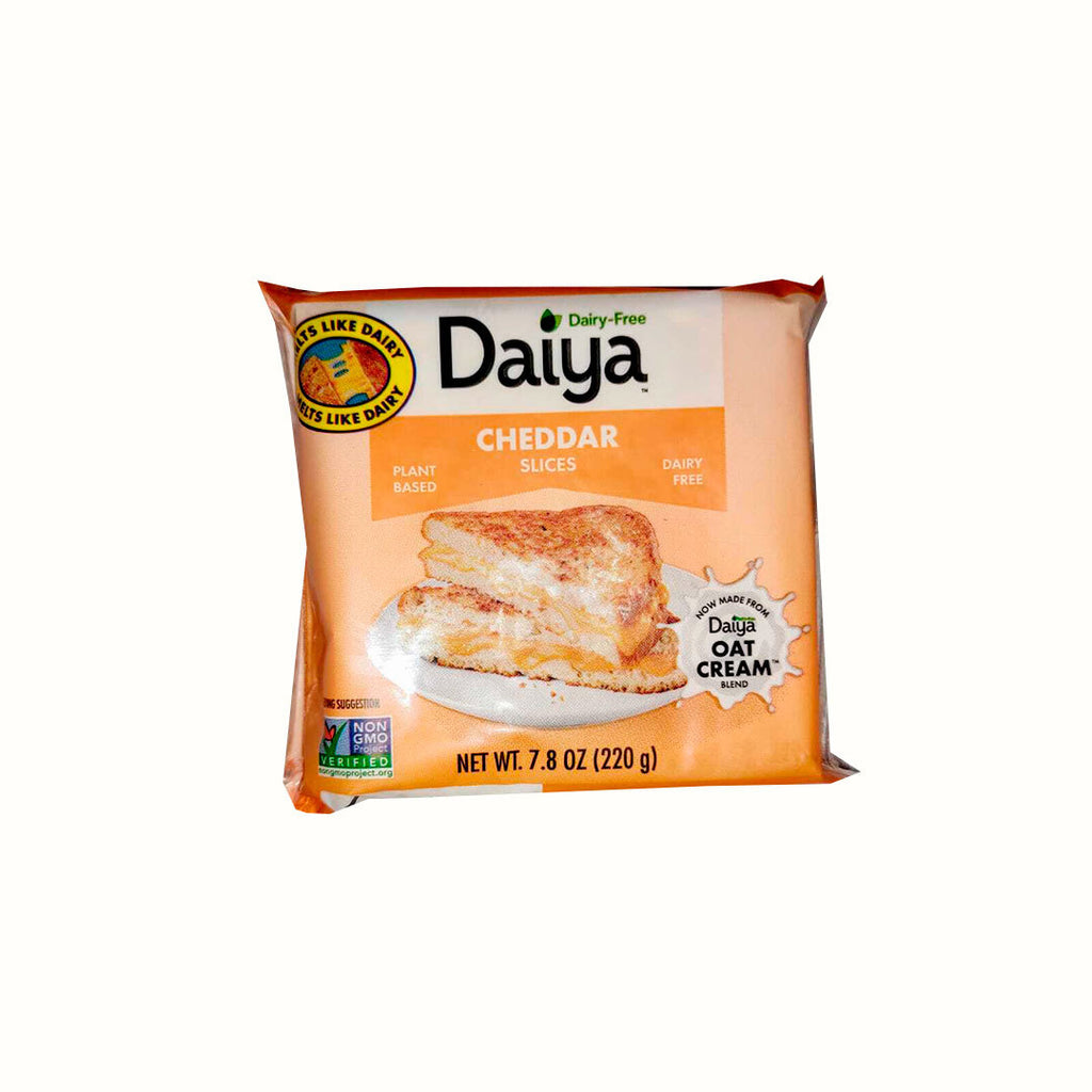 Queso Vegano Cheddar Style Slices Daiya  220 g
