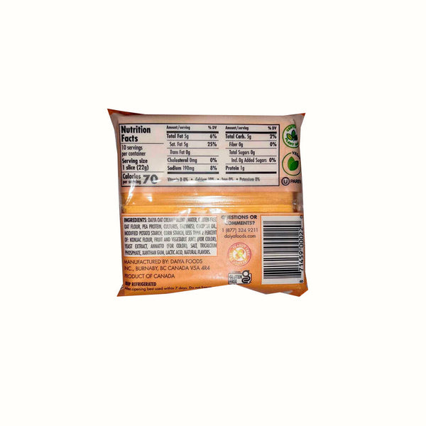 Queso Vegano Cheddar Style Slices Daiya  220 g