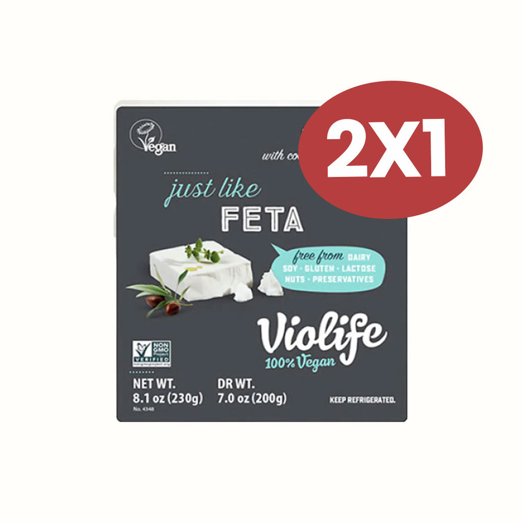 Queso Vegano Tipo Feta en Bloque Violife 200 g