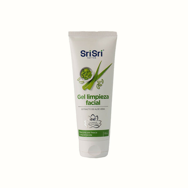 Gel de Limpieza Facial con Aloe Vera Sri Sri Tattva 100 ml