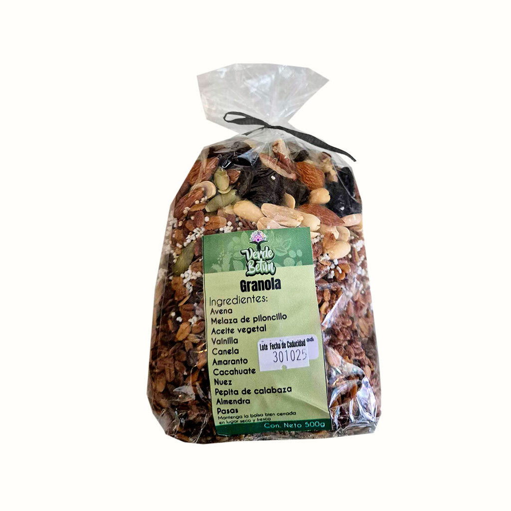 Granola Verde Betún 500 g