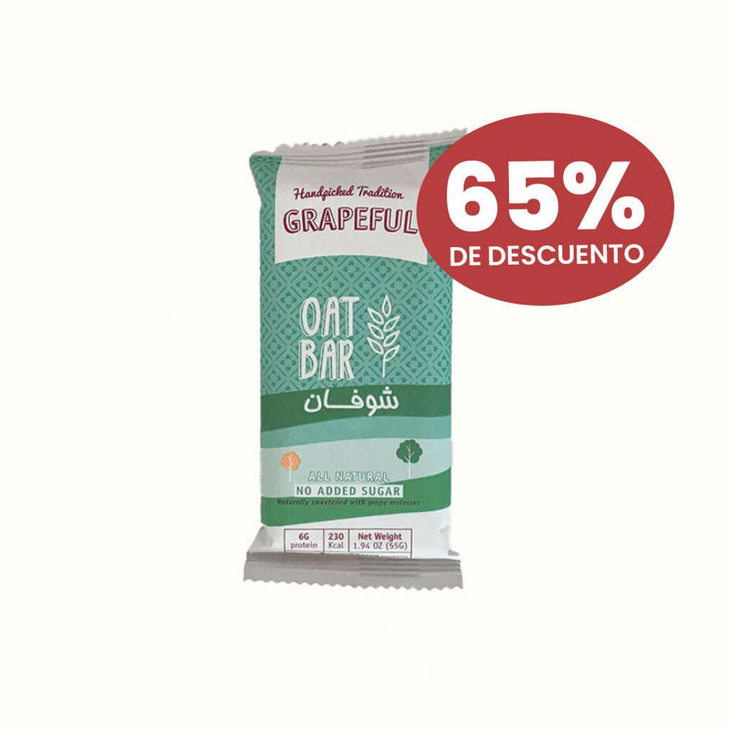 Barra de Avena Grapeful 55 g