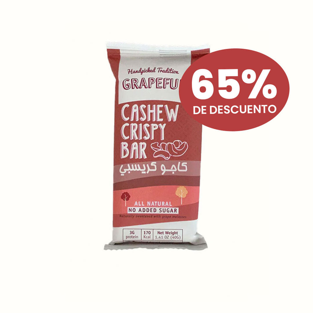 Barra Crujiente con Nuez de la India Grapeful 40 g