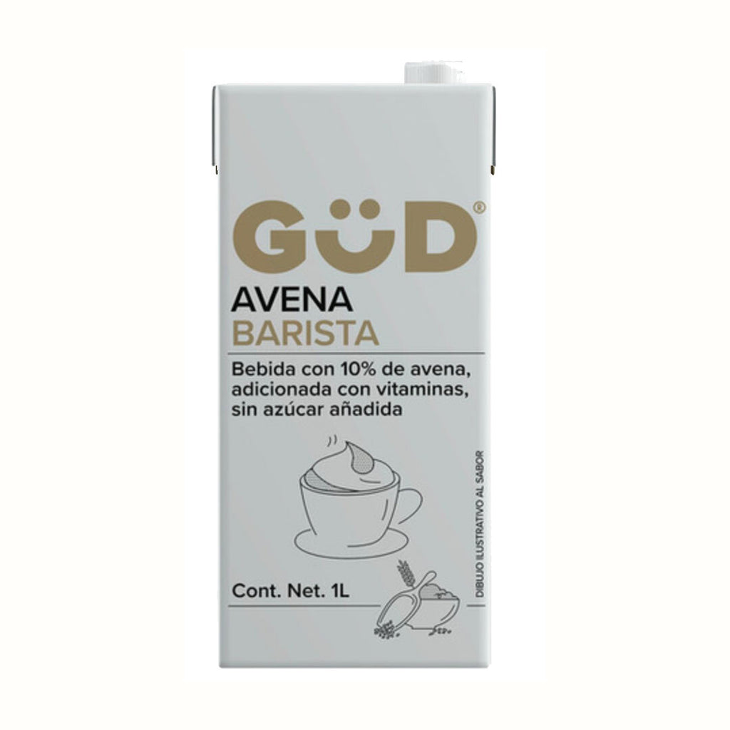 Leche de Avena Barista Sin Azúcar Gud 1 Lt