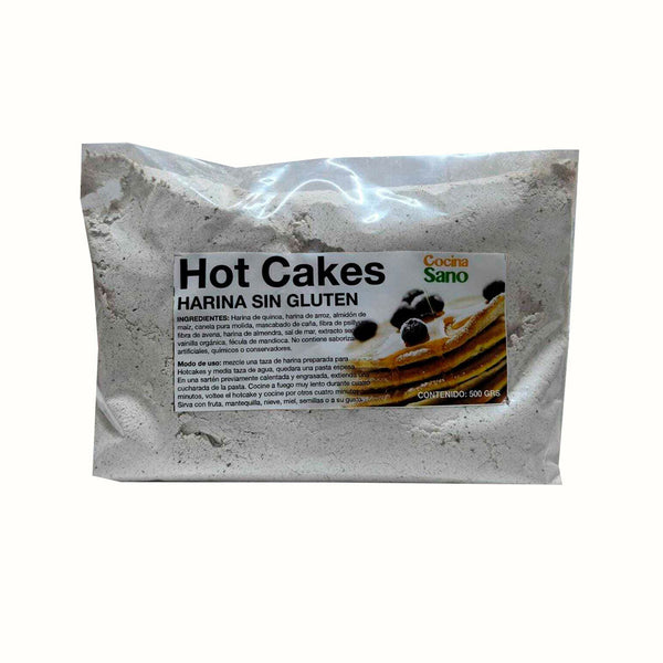 Harina sin Gluten para Hot Cakes Cocina Sano 500 g