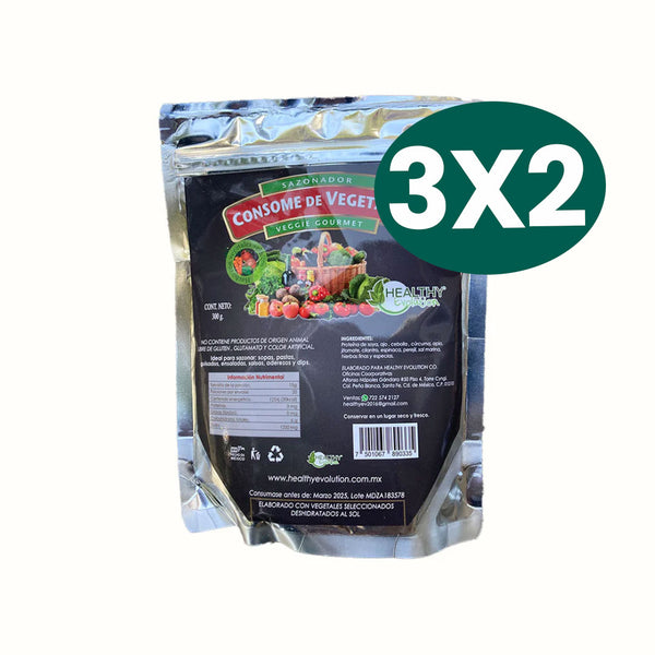 Consome de Vegetales Healthy Evolution 300 g