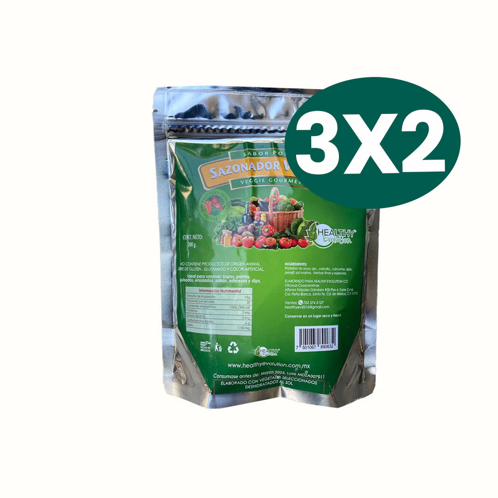 Sazonador Vegetal Sabor Pollo Healthy Evolution 300 g