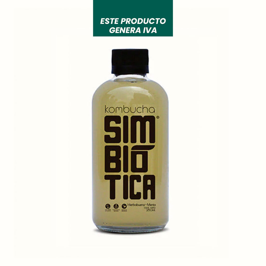 Kombucha Simbiótica  Hierbabuena-Menta 250 ml