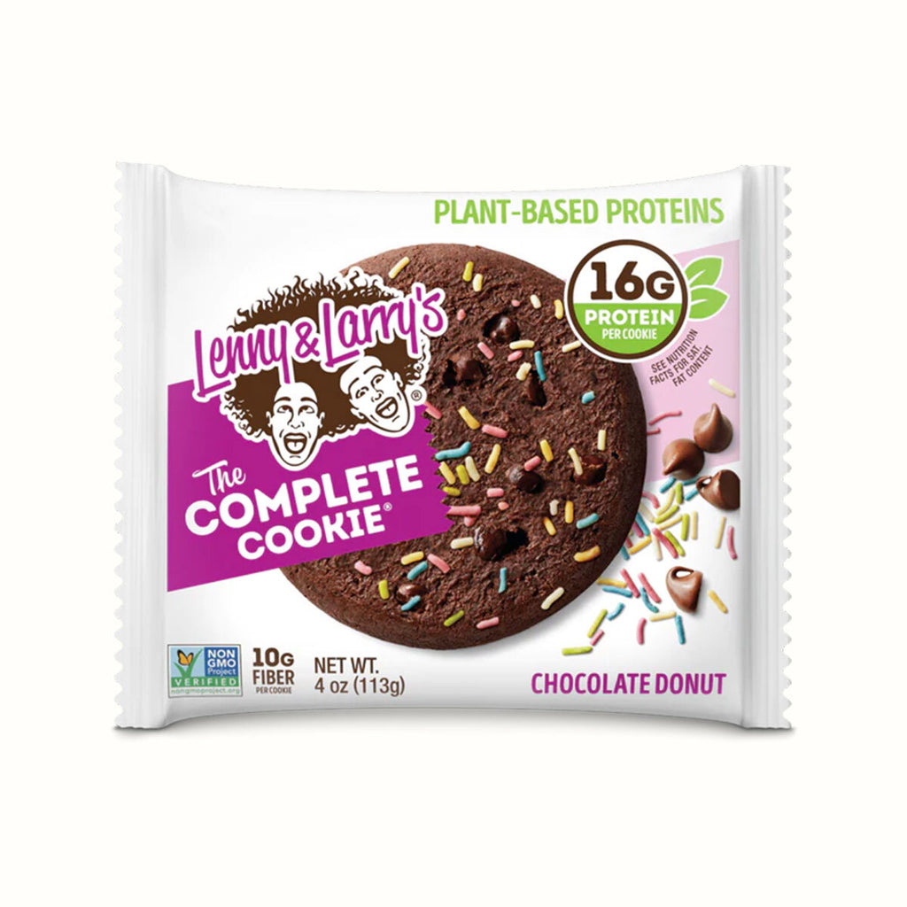 Galleta con Proteína Vegana Sabor Chocolate con Chispas de Dulce Lenny & Larrys 113 g