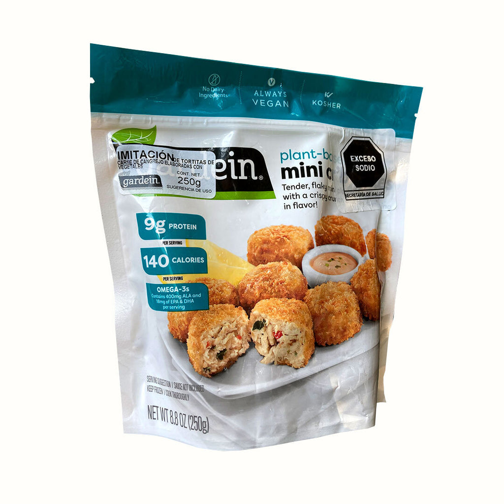 Mini Crabless Cakes Gardein 250 g
