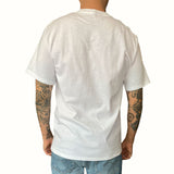 Playera Blanca Unisex NO MEAT, NO PAIN - Vegan Mama