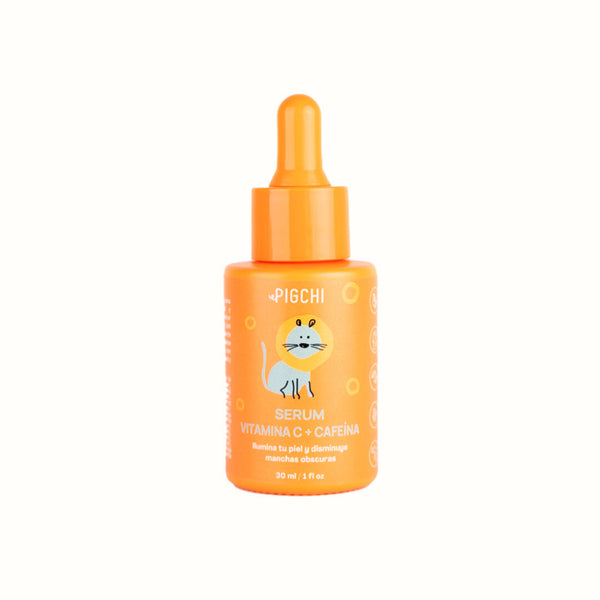 Serum Vegano Vitamina C y Cafeína PigChi 30 ml