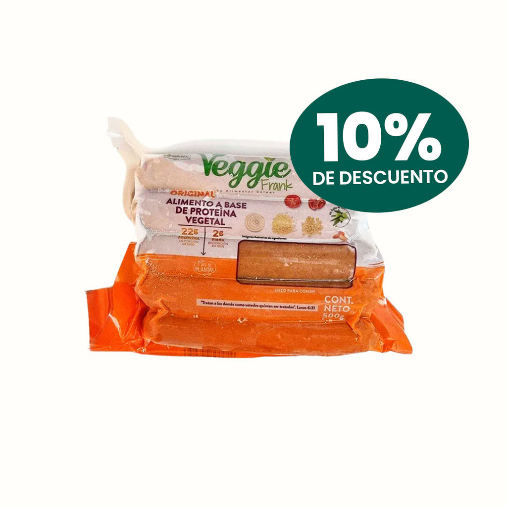 Salchicha Vegana Veggie Frank Soi-Yah! 500 g