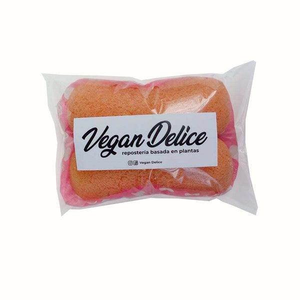 Pastelillos Relleno Sabor Fresa Vegan Delice 110 g