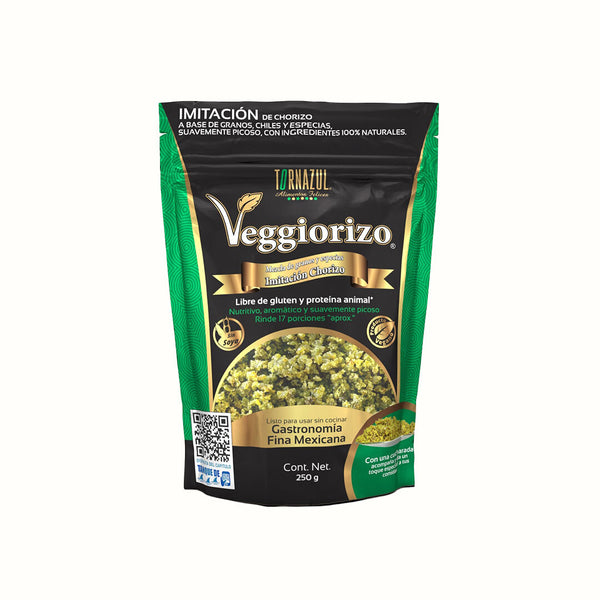 Chorizo Vegano Veggiorizo Verde 250 g