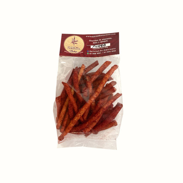 Churrito de Amaranto sabor Fuego Delicias de Amaranto 100 g