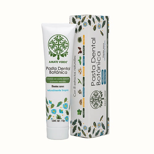 Pasta Dental Ecológica Sin Flúor Amate Verde 110 g